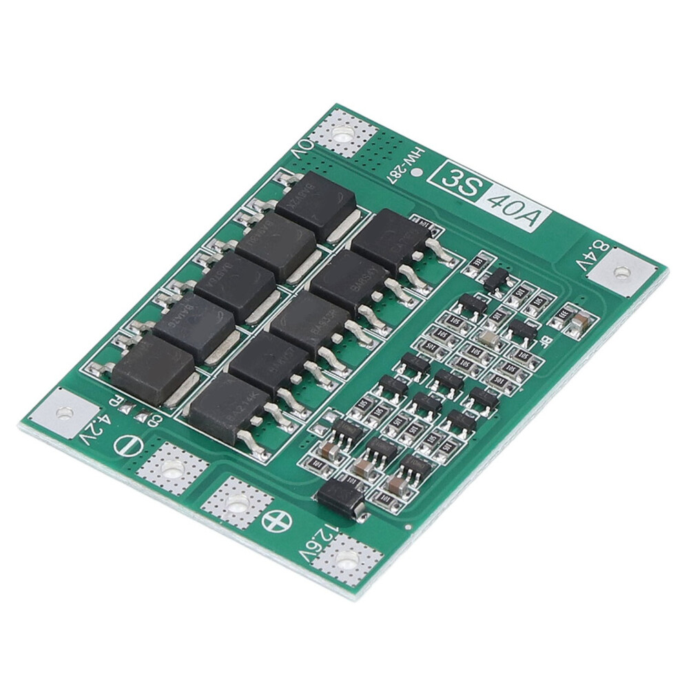 3S 40A Battery Protection Board 18650 Lithium Cell 12.6Vâ13.6V 6921390480248