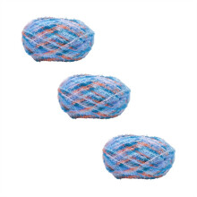 Multi-Colored Glass Yarn DIY Hand-Woven Doll Gold Yarn Braided Bright Yarn D