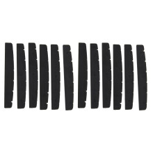 12X Écrou de Guitare Noir 6 Cordes 42mm X 3mm