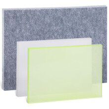 3pcs Leather Punch Pads, Punch Pads and Sound Absorbing Pads, Rubber Silent Board Cutting Punch Punching Tools