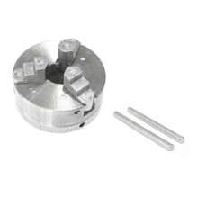 1Set 3 Manual Lathe Chuck with Tools Accessories 3-Jaw Lathe Chuck Z011 Manual Lathe Chuck Machine Chuck