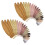 54 Pieces of Metal Bookmarks Feather Bookmarks Feather Bookmarks for Students 1