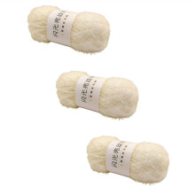 Glass Yarn DIY Hand-Woven Doll Gold Yarn Braided Bright Yarn D