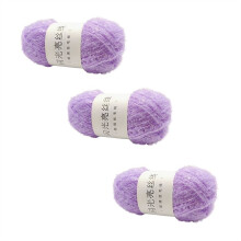 Glass Yarn DIY Hand-Woven Doll Gold Yarn Braided Bright Yarn A