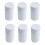 Plastic Empty Medicine Bottles Pill Tablet Container Holder 6Pcs White 1