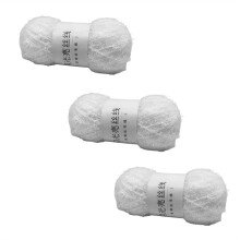 Glass Yarn DIY Hand-Woven Doll Gold Yarn Braided Bright Yarn C