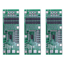 3X Pcb di Illuminazione Solare di Bms del Bordo di Proteggere Della Batteria Al Litio Della Batteria Al Litio di 24V 6S 40A 18650 con Equilibrio per