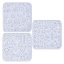 Moldes de Silicona para Hacer Aretes y Joyas con Forma de Flor