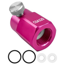 Replacement Adapter Quick Connect , Tank Connector Kit for Standard Large CGA320