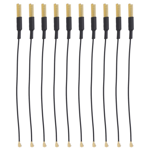 10PCS Spring Antennas 433.470MHz LoRa Module IPEX Connector Copper RG1.13 1