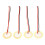 24Pcs 27mm Piezo Discs with Leads Mic Drum Trigger Acoustic Pickup CBG Guitar 5