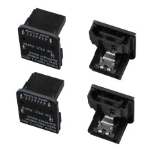 4X 7Pin Female to 7Pin Male 90 Degree Angled Adapter Mainboard Motherboard for Desktops Ssd Hdd