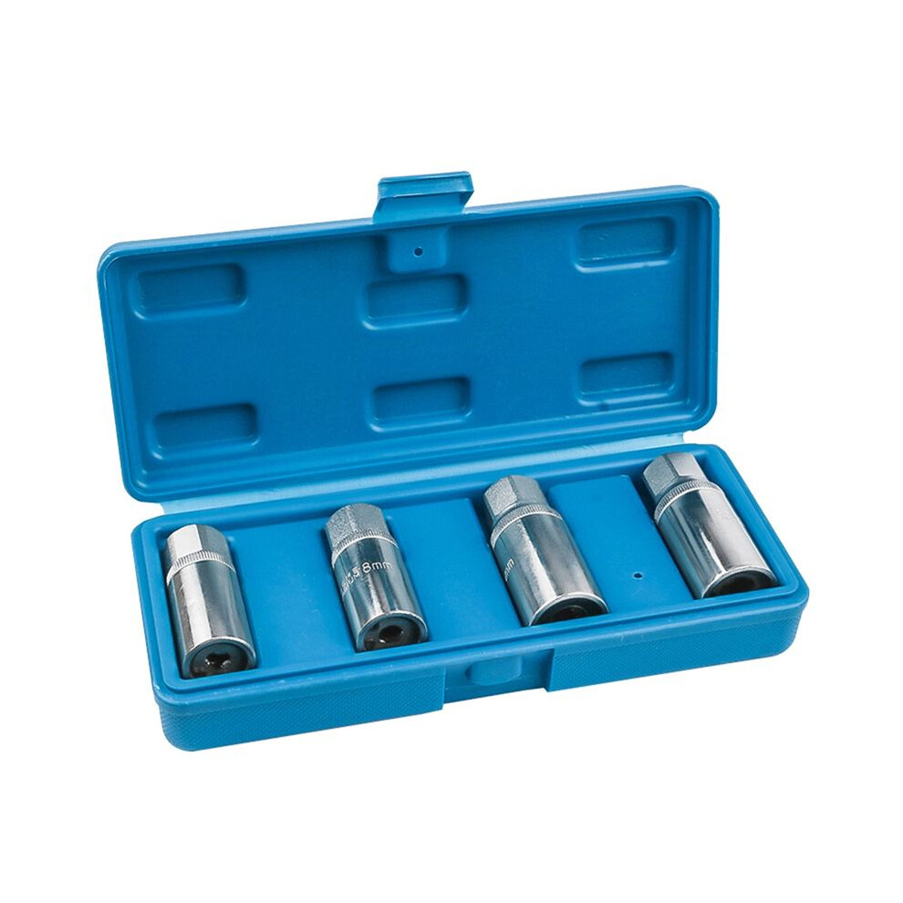 4Pcs Stud Extractor Set Broken Stud Removal Socket Metric Stud Remover Tool Drive Nut Remover Stud Puller 6033987319876