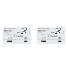 2X Tuya WiFi DIY Timer 1CH 7-32V USB 5V 2,4G WiFi Smartlife Hausautomationsmodul für Alexa Home IFTT