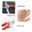 20pcs Pruning Parts Metal Pruning Shear Springs Silver Tree Pruner Spring Garden Pruner Spring 2
