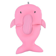 Baby Sink Bath Cushion 0-6M Pink 57x36cm Rotation & Drain