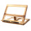 2X Foldable Recipe Book Stand,Wooden Frame Reading Bookshelf,Tablet Pc Support Stand 2