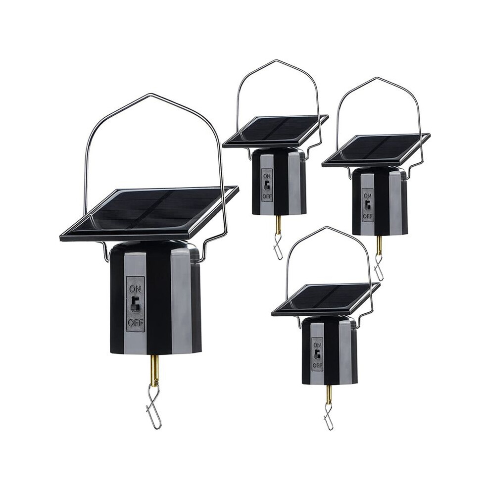 4Pcs Solar Powered Wind Spinner Motor Solar Hanging Rotating Motor Revolving Wind Chime Spinner Motor For Display 6031540481459