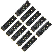 10X M.2 NVME SSD Convert Adapter Card for  Air Pro Retina 2013-2017 NVME/AHCI SSD Kit for A1465 A1466 A1398 A1502