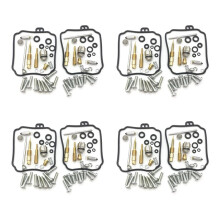 8 Set Motorcycle Carburetor Gaskets Repair Kit for XVS65A V-STAR 650 CLASSIC 1998-2005