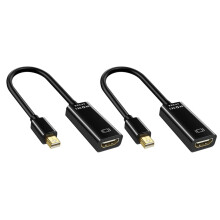 2X Display Port to Adapter DP Cable 2 Converter for Air 13 Surface Pro 4
