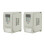 2X 2.2KW 3HP 220V Variable Frequency Drive Inverter CNC VFD VSD Single to 3 Phase 1