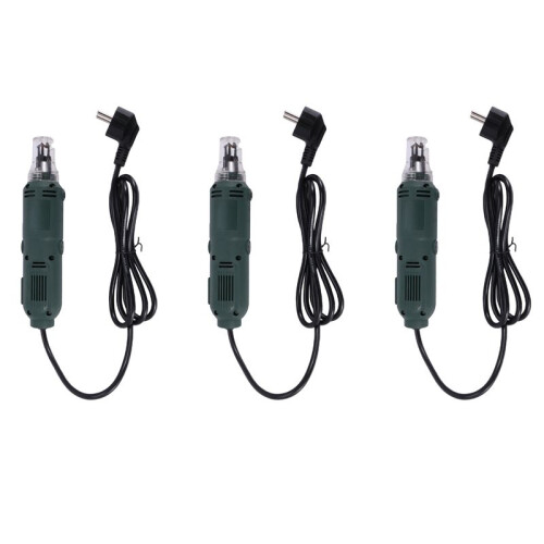 3X DF-6 220V Enameled Wire Stripping Machine Varnished Wire Stripper Enameled Copper Wire Stripper EU Plug