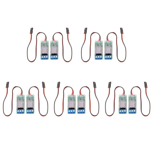 10PCS RC PWM Electronic Relay  for RC Airplane DIY Model Navigation Lights Controller Universal K1
