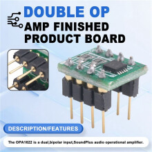 2X Opa1622 Aggiornamento 'Amplificatore Operazionale A Bassa Distorsione con Uscita Ad Alta Corrente Dip8 Double Op Amp