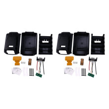 2X for 10 Core 18V/20V Li-Ion Battery Replacement Plastic Case Kit Dcb180 Li-Ion Battery Shell (No Battery Cell)