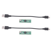 2X Scheda di Sviluppo Avr Teensy 2.0 ++ USB Scheda Sperimentale per Mouse Disco Isp U At90USB1286