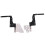 4X New for  Latitude 5530 E5530 Series L+R LCD Screen Hinge Set AM0M1000100 2