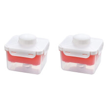 2X Presse à Tofu Lavable au Lave-Vaisselle, Égouttoir à Tofu Réglable, Presse-Tofu Végétalien pour Éliminer L'Eau Du Tofu en 10 à 20 Minutes