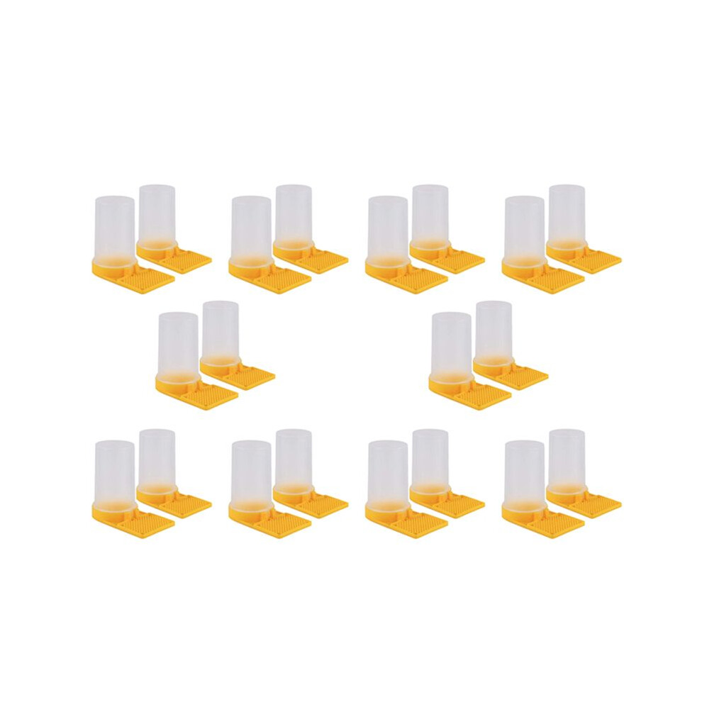 20 Pack Beehive Beekeeping Water Dispenser Honey Beehive Entrance Feeder Bee Drinking Beekeeping Equipment 4713107189054