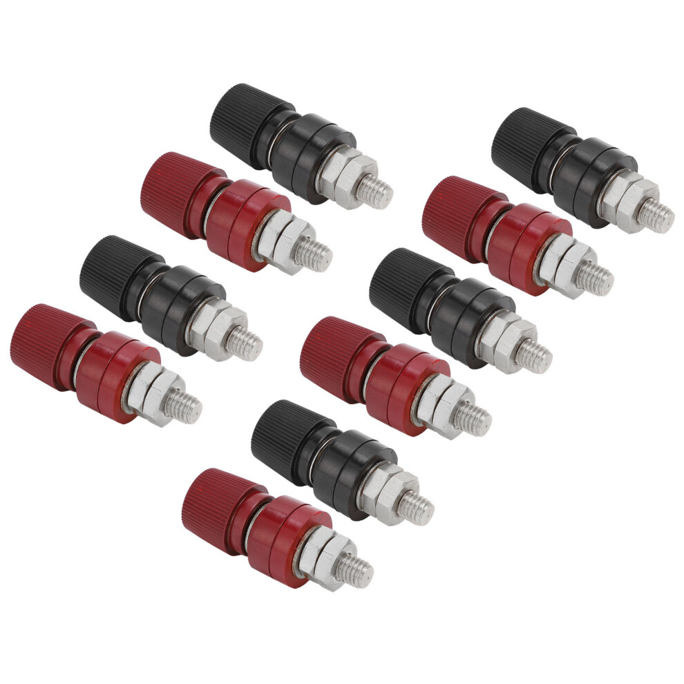 Inverter Terminal Binding Post M8 5Pack Nickel Brass For Welding Machinery 6941390480635