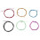 Alice A107C Classic Guitar Strings Colourful Nylon Strings for Classical Guitar Strings 1