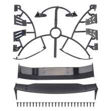 1/10 RC Racing Drift Car 2 Kinds Rear Tail Wing Body Spoiler Wing 1:10 Universal Parts Accessories