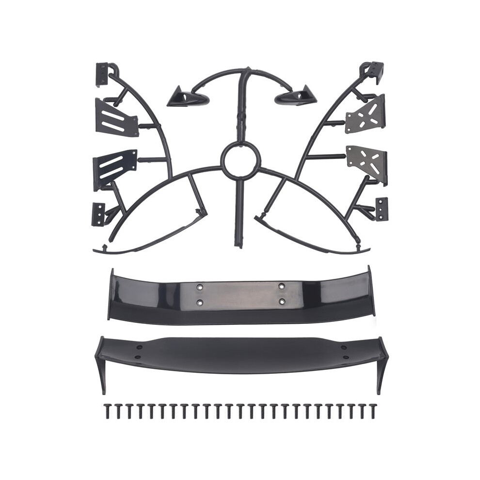 1/10 Rc Racing Drift Car 2 Kinds Rear Tail Wing Body Spoiler Wing 1:10 Universal Parts Accessories 4712912874773