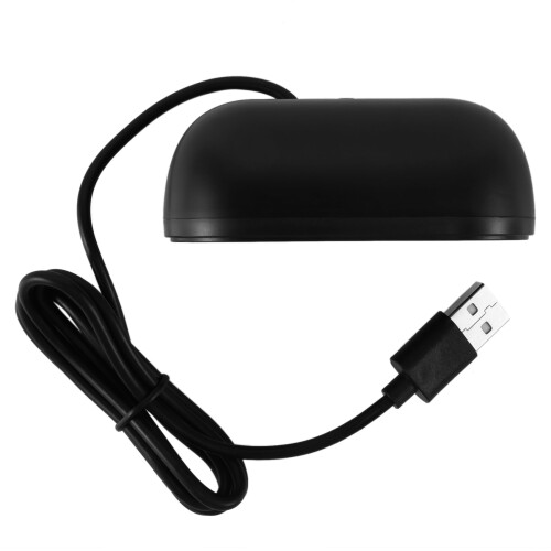 2X USB Speaker Portable Loudspeaker Powered Stereo Multimedia Speaker for Notebook Laptop PC(Black) 1