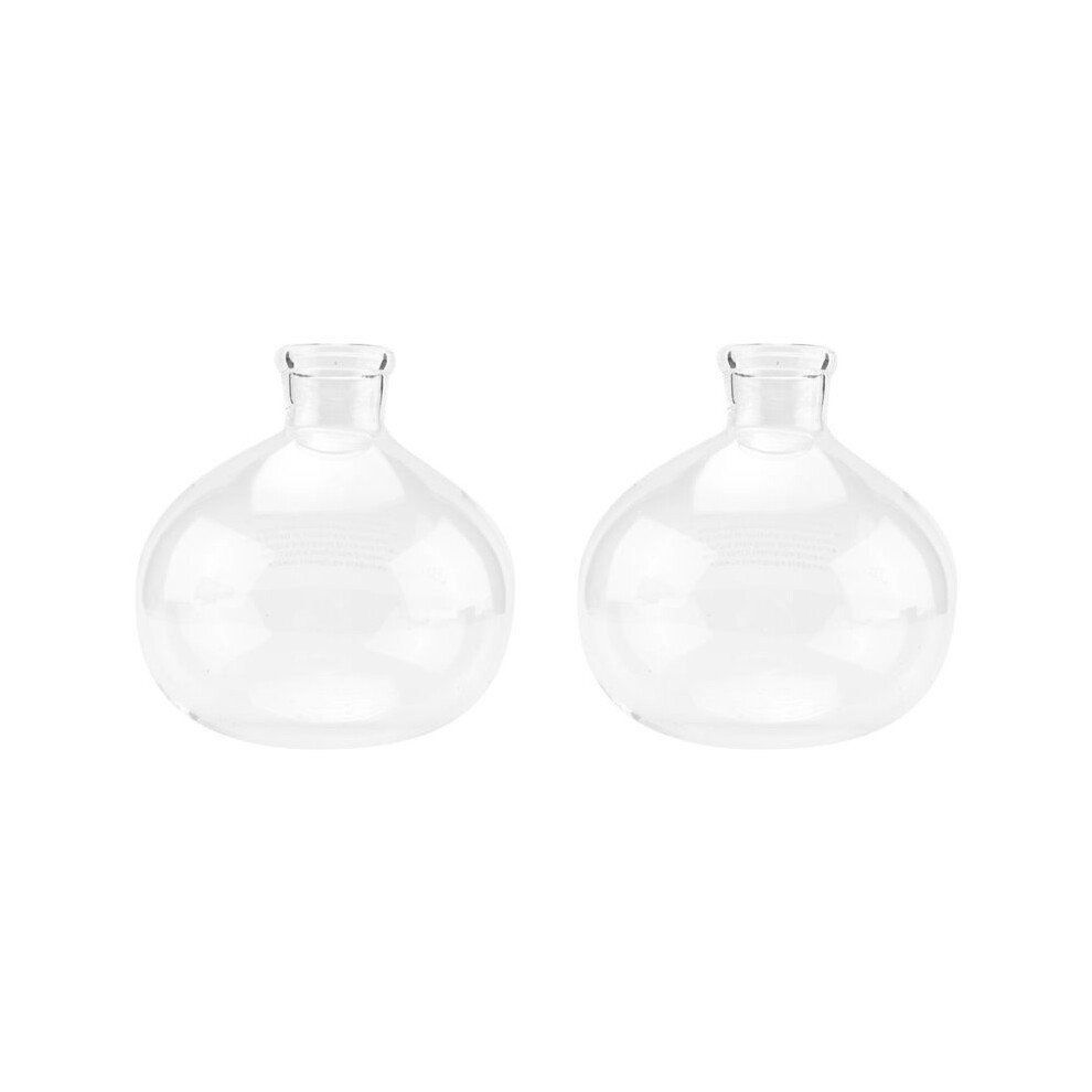 2X Coffee Syphon Pot Accessories Tca-3/5Cup High Quality Glass Siphon Vacuum Pot Coffee Maker Parts Replace(D) 6033335536153