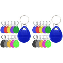 100Pcs T5577 Blank Key Tag RFID Chip Ring Cards Tags Keytag 125 Khz Copy Rewritable Writable Duplicate