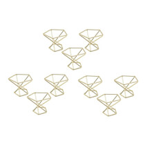 30 Stück Geometrische Luft Pflanzen Halter Flugzeuge Rack Metall Pflanzen Ständer Pflanzer Regale Himmeli Dekor Tillandsien Behälter