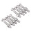 8Pcs M2.5X18.5mm Turntable Phonograph Screws,Hardware Replacement Headshells Cartridge Stylus Mounting 2