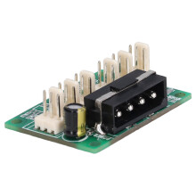 Zuverlässlicher Lüftergeschwindigkeitsregler 2K-50KHz 3-Pin 12V einstellbar Industrie