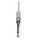 Square Hole Mortiser Drill Bit 8mm Alloy Steel Adjustable Power Tool 1