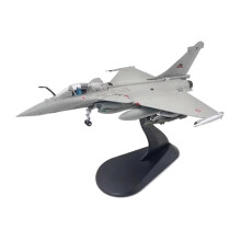 Diecast Fighter Jet Model 1/100 Scale Rafale C Aircraft with Realistic Detailing and Collectible Display