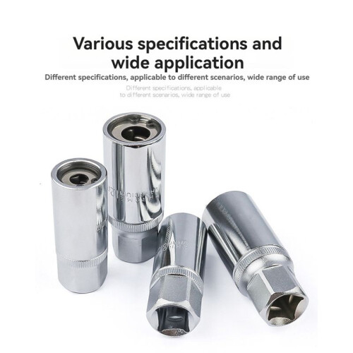 4pcs Stud Extractor Set Broken Stud Removal Socket Metric Stud Remover Tool Drive Nut Remover Stud Puller 1