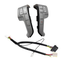 1Pair Steering Wheel Cruise & Volume Button with Wire 96700-4H400UM5 for I800 H1 Starex 07-18 561904H990