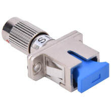 2X FC-SC Adaptador HíBrido de Acoplador Monomodo Adaptador de Fibra óPtica para FC Macho Una SC Hembra