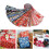 80 PCS Jelly Roll Cotton Fabric Quilting Strips DIY Sewing  Fabric Bundle Patchwork Supplies 6.5X50cm 3